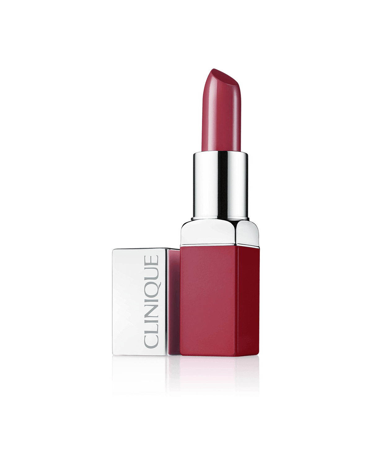 Clinique Pop Rouge Intense + Base Lissante 2-en-1