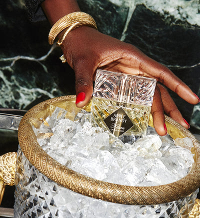 Apple Brandy on the Rocks